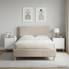 Cabinet de chevet 2 pcs Blanc brillant 43 x 34,5 x 50 cm 616474616474