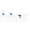 Rennes LED 3 pcs Blanc Froid tissu 616482616482