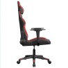 Chaise de jeu de massage Noir et rouge Similicuir 616486616486