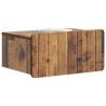 Cabinet de chevet mural 2 pcs Bois ancien 49 x 34,5 x 24 cm 616487616487