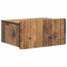 Cabinet de chevet mural 2 pcs Bois ancien 49 x 34,5 x 24 cm 616487616487