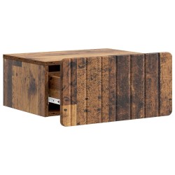 Cabinet de chevet mural 2 pcs Bois ancien 49 x 34,5 x 24 cm 616487616487