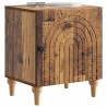 Cabinet de chevet 2 pcs Bois ancien 43 x 34,5 x 50 cm 616489616489