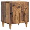 Cabinet de chevet 2 pcs Bois ancien 43 x 34,5 x 50 cm 616489616489