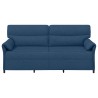 Canapé 100% polyester, cadre en métal, MDF, Contreplaqué 616497616497