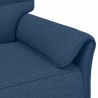 Canapé 100% polyester, cadre en métal, MDF, Contreplaqué 616497616497
