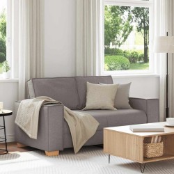 Canapé 2 places Taupe 160x78x84 cm Tissu 616500616500