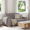 Canapé 2 places Taupe 160x78x84 cm Tissu 616500616500