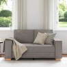 Canapé 2 places Taupe 160x78x84 cm Tissu 616500616500