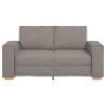 Canapé 2 places Taupe 160x78x84 cm Tissu 616500616500