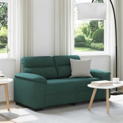 Canapé 2 places vert foncé 160 x 81 x 84 cm en tissu 616501616501
