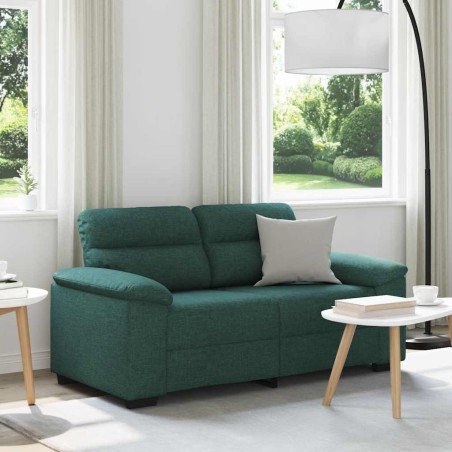 Canapé 2 places vert foncé 160 x 81 x 84 cm en tissu 616501616501