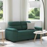 Canapé 2 places vert foncé 160 x 81 x 84 cm en tissu 616501616501