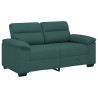 Canapé 2 places vert foncé 160 x 81 x 84 cm en tissu 616501616501