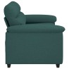 Canapé 2 places vert foncé 160 x 81 x 84 cm en tissu 616501616501