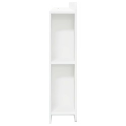Cabinet de Tête de Lit Blanc brillant Bois d'ingénierie 616505616505