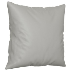 Canapé 2 places avec oreillers gris clair 120 cm 616513616513