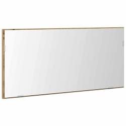 Miroir chêne artisanal 80 x 37 cm Verre et Bois Ingénierie 616527616527