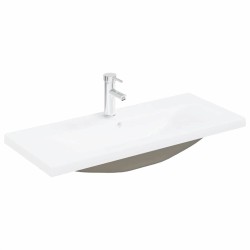 Meuble de Lavabo de Salle de Bain Chêne noir 90 x 39 x 62 cm 616532616532