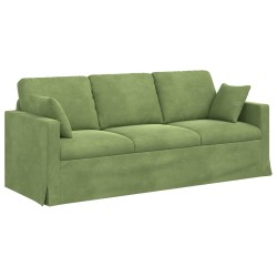 Canapé Vert clair 198 x 78 x 80 cm Velours 616533616533