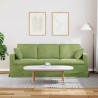 Canapé Vert clair 198 x 78 x 80 cm Velours 616533616533