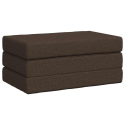 Canapé-lit pliable 100 x 67 x 45 cm Taupe 616536616536