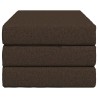 Canapé-lit pliable 100 x 67 x 45 cm Taupe 616536616536