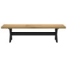 Banc de salle à manger NOAIN 160 x 41 x 45 cm Pin massif 616541616541