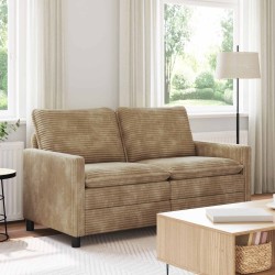 Canapé Taupe 156 x 81 x 87,5 cm Polyester 616542616542