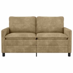Canapé Taupe 156 x 81 x 87,5 cm Polyester 616542616542