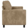 Canapé Taupe 156 x 81 x 87,5 cm Polyester 616542616542