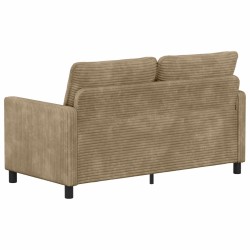 Canapé Taupe 156 x 81 x 87,5 cm Polyester 616542616542