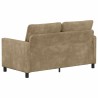 Canapé Taupe 156 x 81 x 87,5 cm Polyester 616542616542