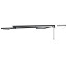 Cadre de store rétractable électrique Anthracite 3 x 2 m Acier 616545616545
