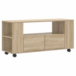 Meubles TV chêne sonoma 102x34,5x43 cm bois d'ingénierie 616548616548