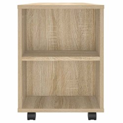 Meubles TV chêne sonoma 102x34,5x43 cm bois d'ingénierie 616548616548