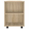 Meubles TV chêne sonoma 102x34,5x43 cm bois d'ingénierie 616548616548
