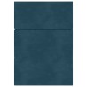 Canapé-lit pliable 120 x 67 x 45 cm Bleu 616556616556
