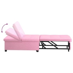 Canapé-lit escamotable Rose 194 x 50 x 82 cm tissu 616560616560