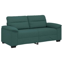 Canapé 2 places vert foncé 180 x 81 x 84 cm en tissu 616563616563