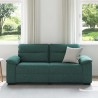 Canapé 2 places vert foncé 180 x 81 x 84 cm en tissu 616563616563