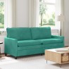 Canapé Turquoise 196 x 81 x 87,5 cm Velours 616567616567