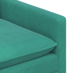 Canapé Turquoise 196 x 81 x 87,5 cm Velours 616567616567