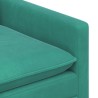 Canapé Turquoise 196 x 81 x 87,5 cm Velours 616567616567