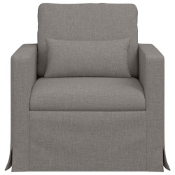 Canapé Taupe 78 x 78 x 80 cm tissu 616568616568