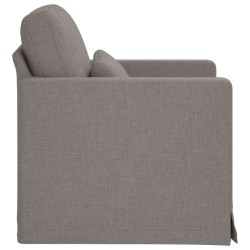 Canapé Taupe 78 x 78 x 80 cm tissu 616568616568