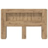 Cabinet de Tête de Lit Chêne artisanal 140 cm Bois d’ingénierie 616574616574