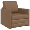 Canapé-Lit 60cm Cappuccino Simili cuir 616589616589