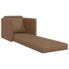 Canapé-Lit 60cm Cappuccino Simili cuir 616589616589