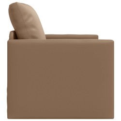 Canapé-Lit 60cm Cappuccino Simili cuir 616589616589